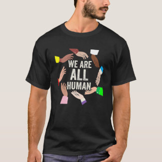 T-shirt Mois de l'histoire noire Nous sommes tous humains