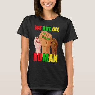 T-shirt Mois de l'histoire noire Nous sommes tous humains