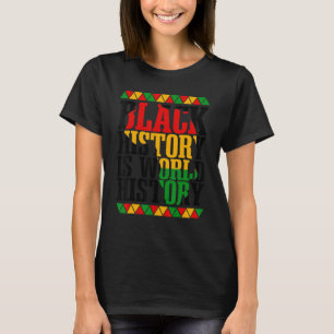 T-shirt Mois de l'histoire noire Patrimoine africain