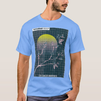 T-shirt Mois de sensibilisation à la CDH Sakura Cerry Blos