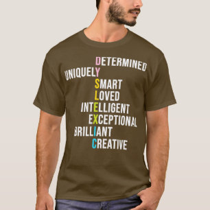 T-shirt Mois de sensibilisation à la dyslexie 14