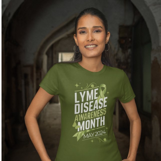 T-shirt Mois de sensibilisation à la maladie de Lyme Souti (Créateur téléchargé)