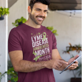 T-shirt Mois de sensibilisation à la maladie de Lyme Souti