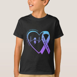 T-shirt Mois De Sensibilisation À La Prévention Du Suicide