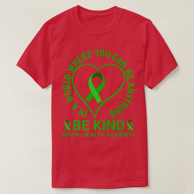 T-shirt Mois de sensibilisation à la santé mentale 2022 -  (Design devant)