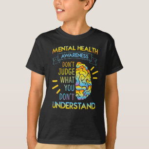 T-shirt Mois de sensibilisation à la santé mentale Chois