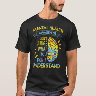 T-shirt Mois de sensibilisation à la santé mentale | Chois