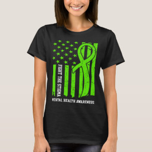 T-shirt Mois de sensibilisation à la santé mentale États-U