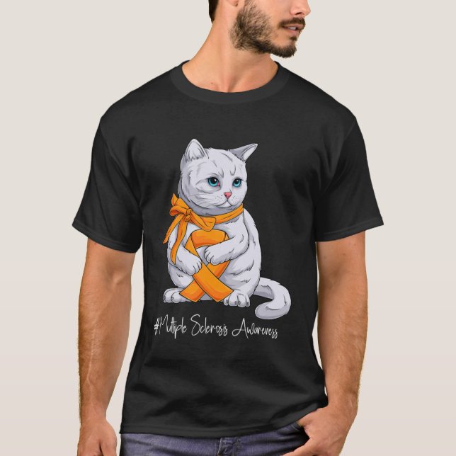 T-shirt Mois de sensibilisation à la sclérose en plaques O (Devant)