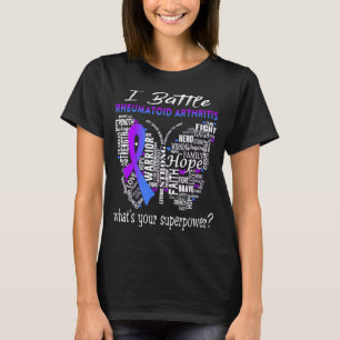 T-shirt Mois de sensibilisation à l'arthrite rhumatoïde