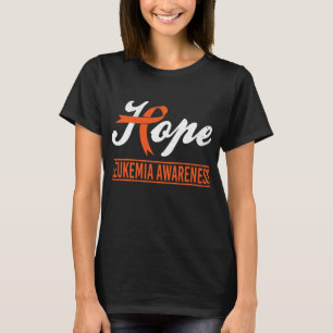 T-shirt Mois de sensibilisation au cancer de la leucémie H