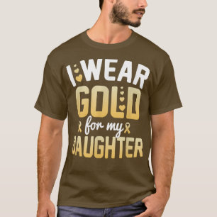 T-shirt Mois de sensibilisation au cancer de l'enfance Je