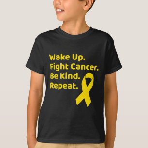 T-shirt Mois De Sensibilisation Au Cancer De L'Enfance Pou