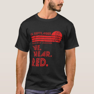 T-shirt Mois de sensibilisation au cancer du sang En septe
