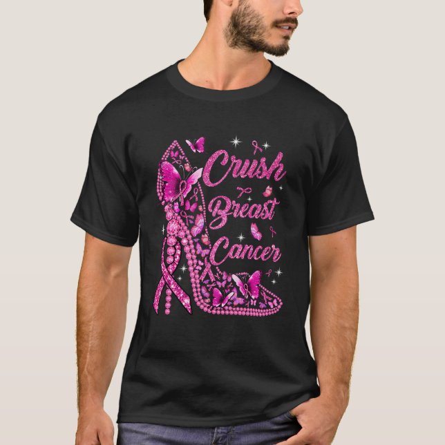 T-shirt Mois de sensibilisation au cancer du sein de l'écr (Devant)