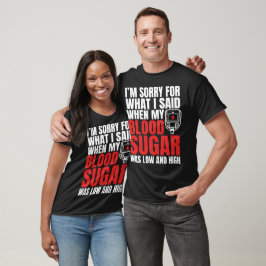 T-shirt Mois de sensibilisation au diabète, Le diabète Sur
