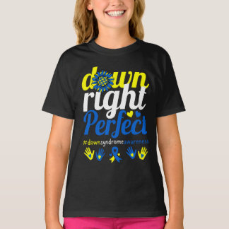 T-shirt Mois de sensibilisation au syndrome de Down Parfai