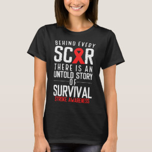 T-shirt Mois de sensibilisation aux accidents vasculaires