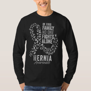 T-shirt Mois de sensibilisation aux hernies Papillons Ruba