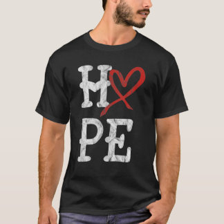 T-shirt Mois de sensibilisation aux maladies cardiaques Es