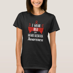 T-shirt Mois de sensibilisation aux maladies cardiaques Je