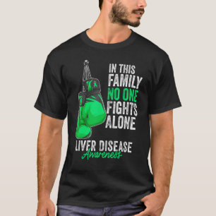 T-shirt Mois de sensibilisation aux maladies du foie Gants
