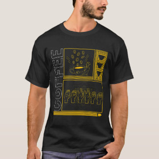 T-shirt Mois de sensibilisation Café Asl Lover Amour tenda