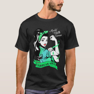 T-shirt Mois de sensibilisation indestructible du guerrier