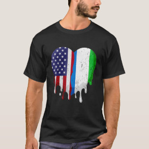 T-shirt Mois du patrimoine américain de la Sierra Leone Dr
