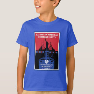 T-shirt Mois du patrimoine des Caraïbes américains
