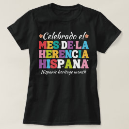 T-shirt mois du patrimoine hispanique