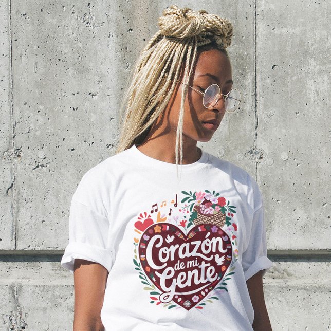 T-shirt Mois du patrimoine hispanique (Créateur téléchargé)