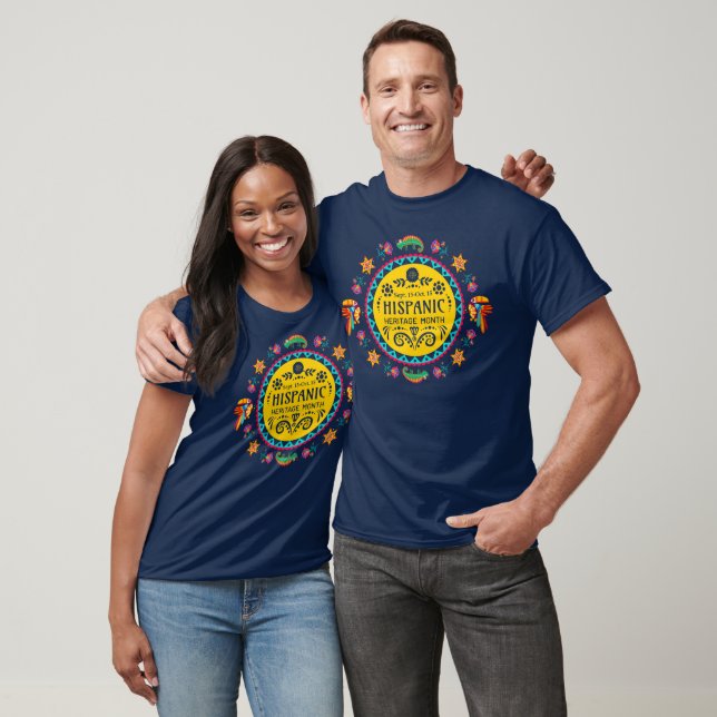 T-shirt Mois du patrimoine hispanique (Unisexe)