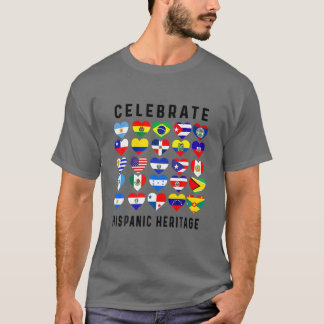 T-shirt Mois du patrimoine hispanique 2022 Nombre national