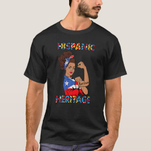 T-shirt Mois du patrimoine hispanique Chemises Femmes Port