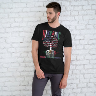 T-shirt Mois du patrimoine hispanique Fière de mes racines