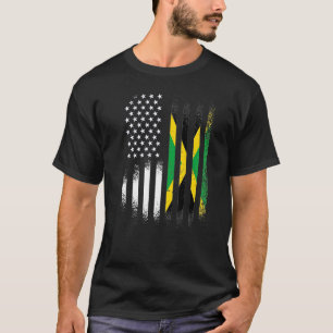 T-shirt Mois du patrimoine hispanique jamaïcain-américain 