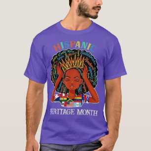 T-shirt Mois du patrimoine hispanique Latina Girls Latino 