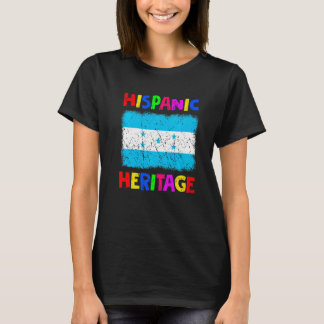 T-shirt Mois du patrimoine hispanique national Latina Hond