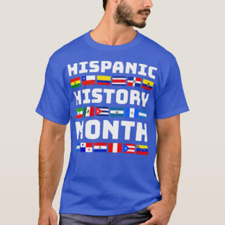 T-shirt Mois du patrimoine hispanique national Latina Lati