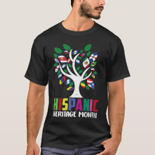 T-shirt Mois du patrimoine hispanique National Latino Cult