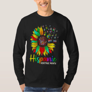 T-shirt Mois du patrimoine hispanique National Latino Joli