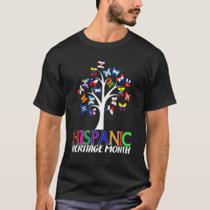 T-shirt Mois du patrimoine hispanique national Papillon Ar