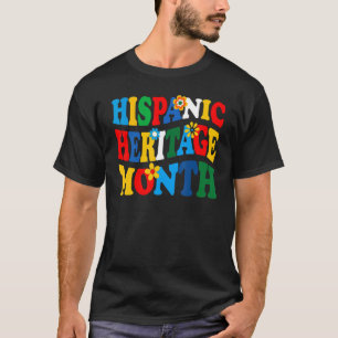 T-shirt Mois du patrimoine hispanique Pays latino-américai