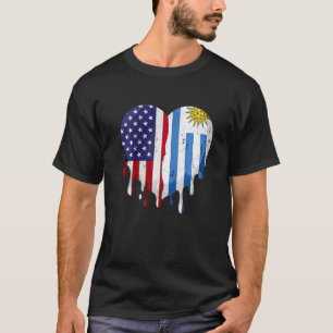 T-shirt Mois du patrimoine hispanique uruguayen - Américai
