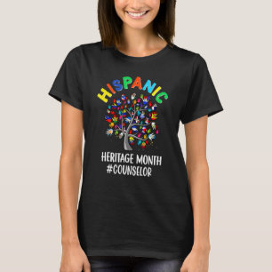 T-shirt Mois du patrimoine hispanique Vie de l'enseignant