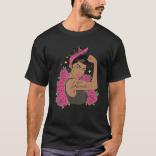 T-shirt Mois du patrimoine historique national Floral Lati