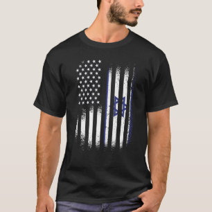 T-shirt Mois du patrimoine israélo-américain Israël Patrio