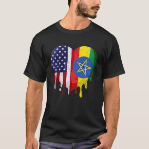 T-shirt Mois éthiopien du patrimoine américain Éthiopie Dr