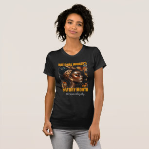 T-shirt Mois féministe de l'histoire nationale des femmes 